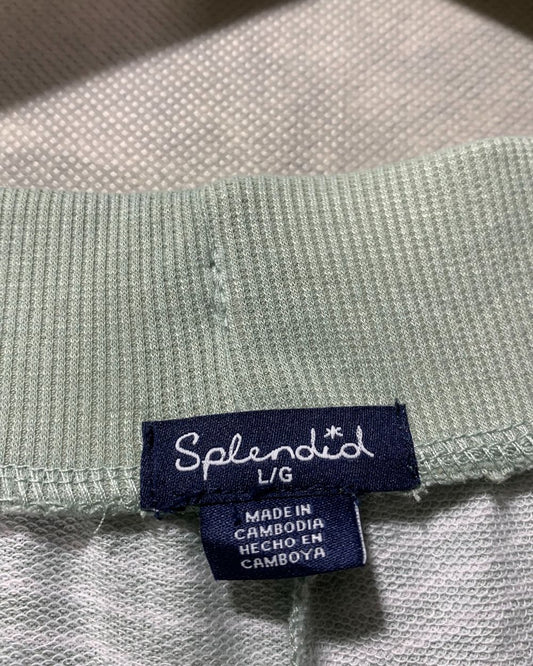 Splendid Green Trousers For Woman L