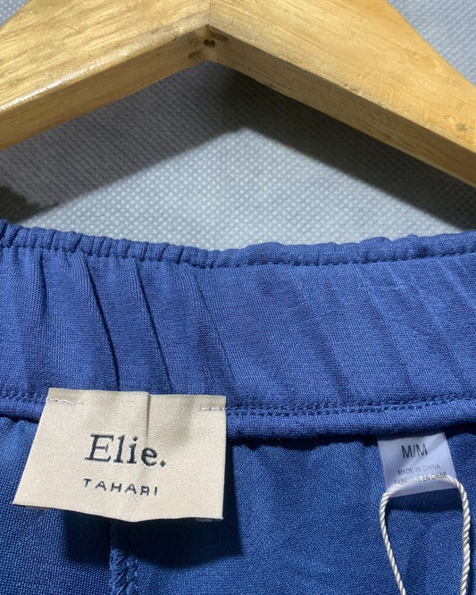 Elie Blue Trousers For Woman M
