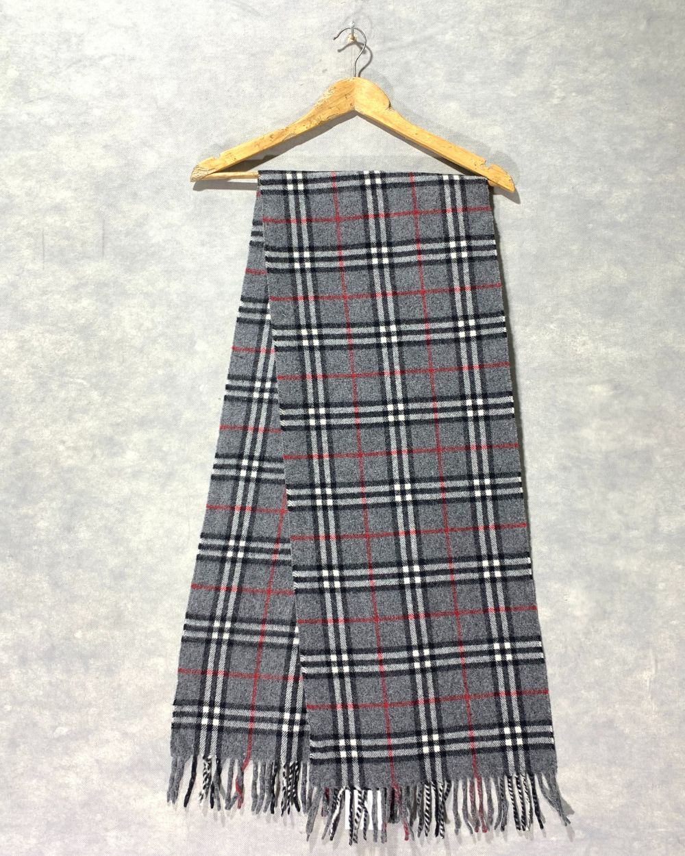 Burberry Gray Cape Shawl For Women