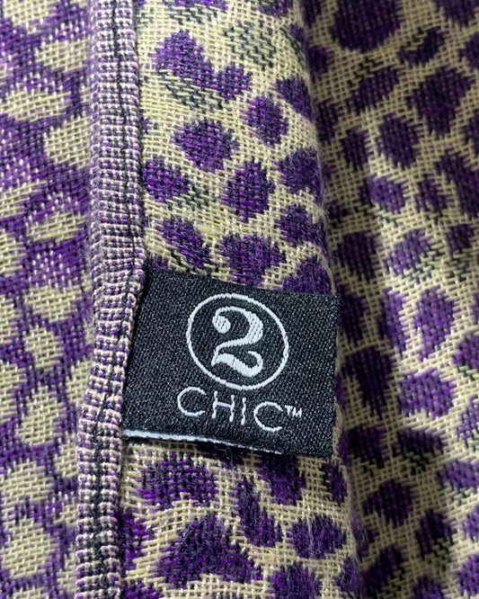 Chic Purple Cape Shawl For Women