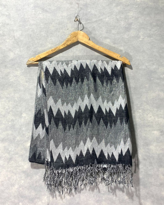 Thrift Queen gray Cape Shawl For Women
