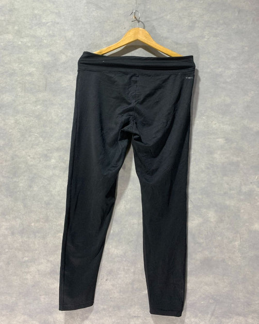 Adidas Black Sport Gym tights For Women