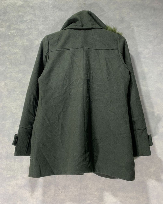 Coffe Shop Green Jacket For Women
