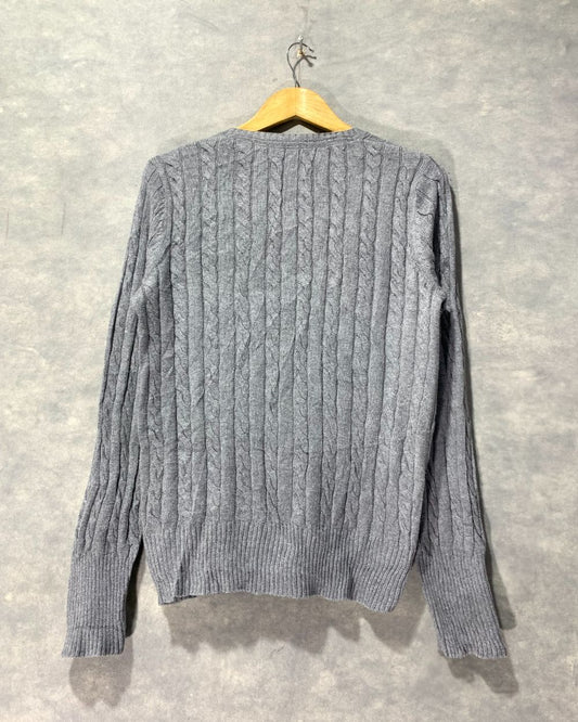 Eddie Bauer Gray Sweater For Women