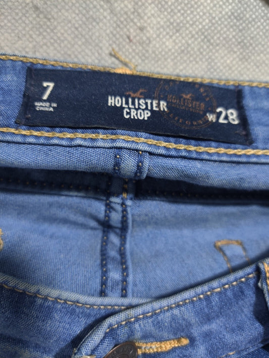 Hollister Crop Brand For Women Jeans Pant Ljo1937