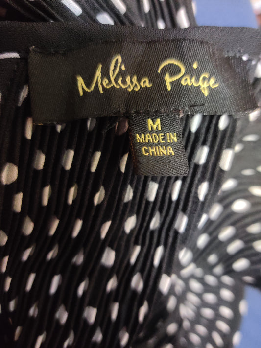 Melissa Paige Black Colour For Women Dresses Size M