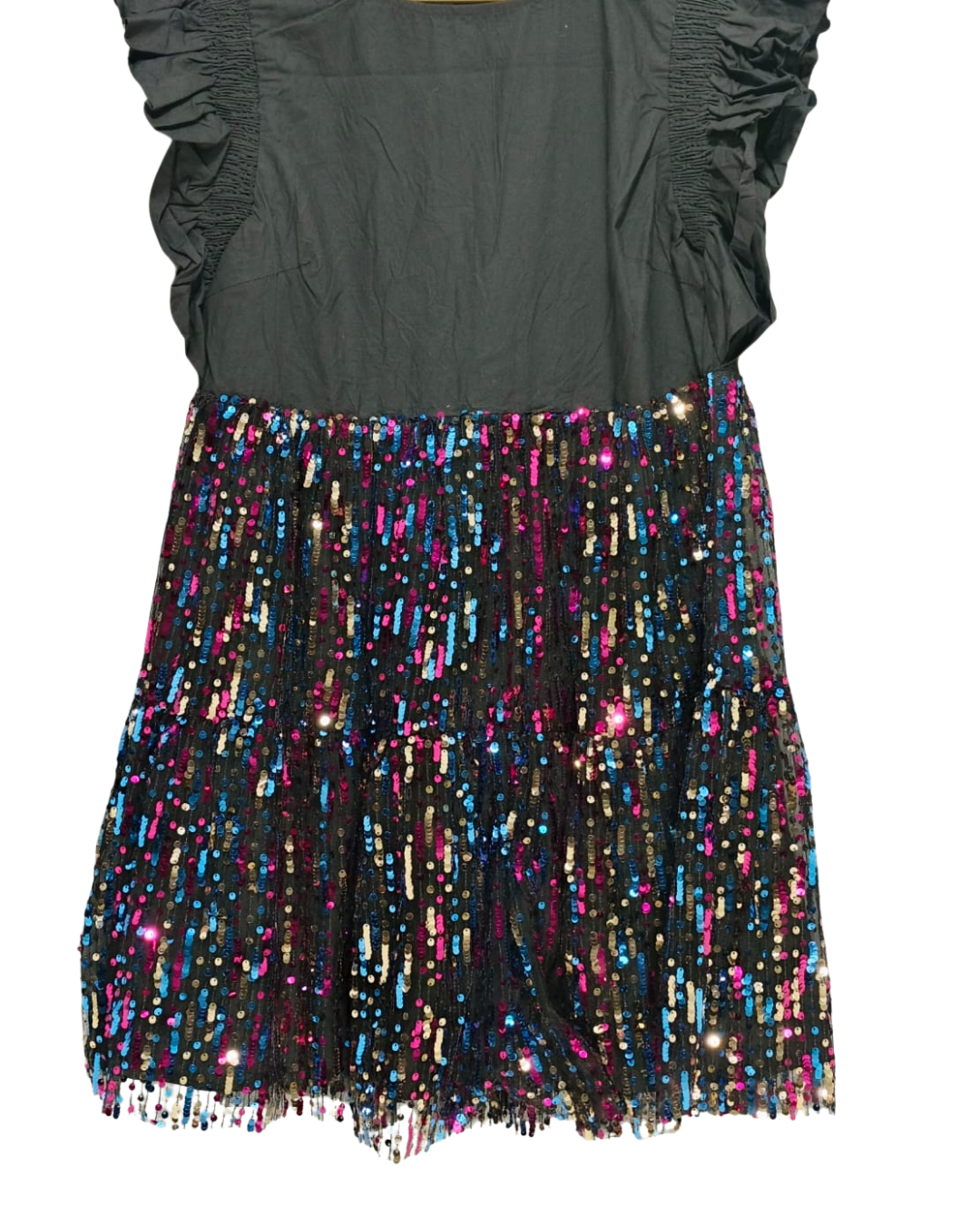 Peach Loue Black Colour For Women Dresses Size M