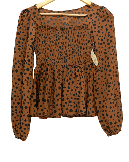 Shein Brown Colour For Woman Top S
