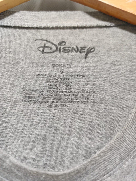 Disney Gray Cotton T Shirt For Women S