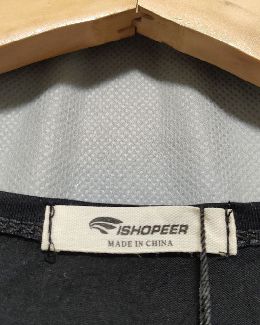 Ishopeer Black Cotton T Shirt For Women Large