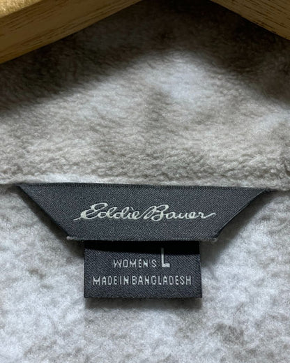 Eddie Bauer Cream Sweatshirt For Women Large