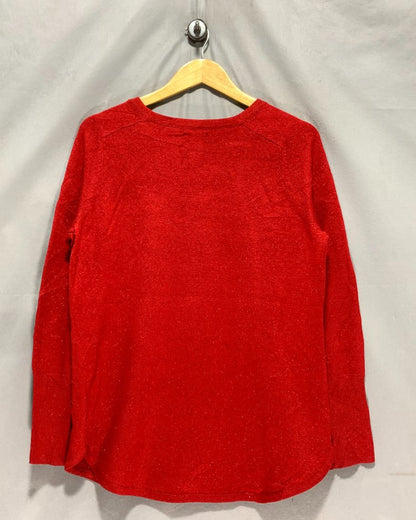 APT.9 Red Sweatshirt For Women Medium