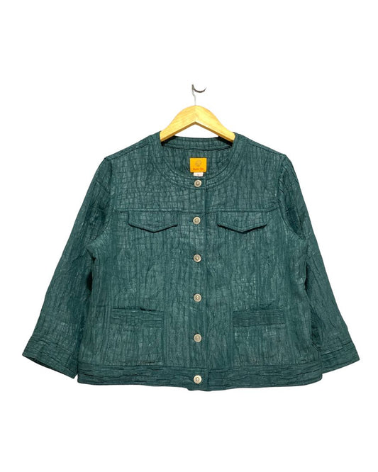 Ruby Rd. Green Sweatshirt For Women Large