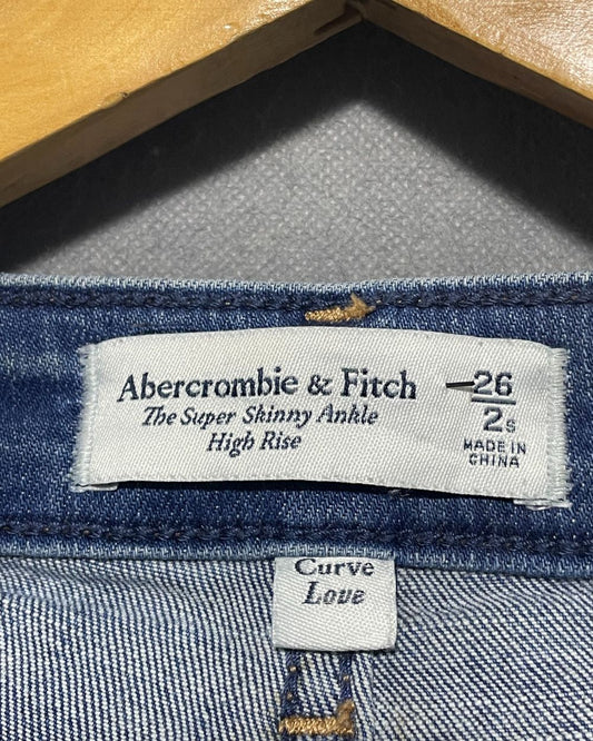 Abercrombie & Fitch Blue Jeans For Women X Small