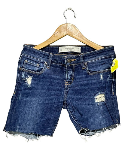 Abercrombie & Fitch Blue Jeans Short For Women Small