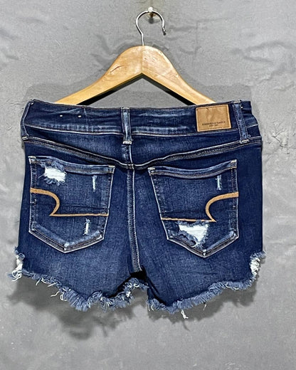 American Eagle Blue Jeans Short For Women Small