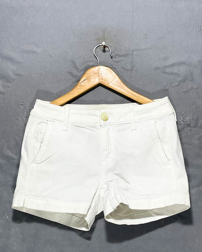 American Eagle White Jeans Short For Women Small