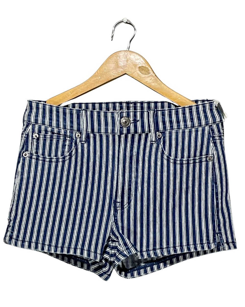 American Eagle Blue Jeans Short For Women Medium