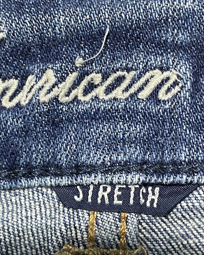 American Eagle Blue Jeans Short For Women Medium