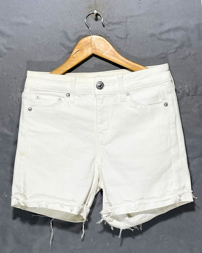 American Eagle White Jeans Short For Women Small