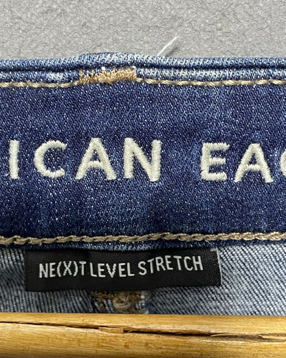 American Eagle Blue Jeans Short For Women Large