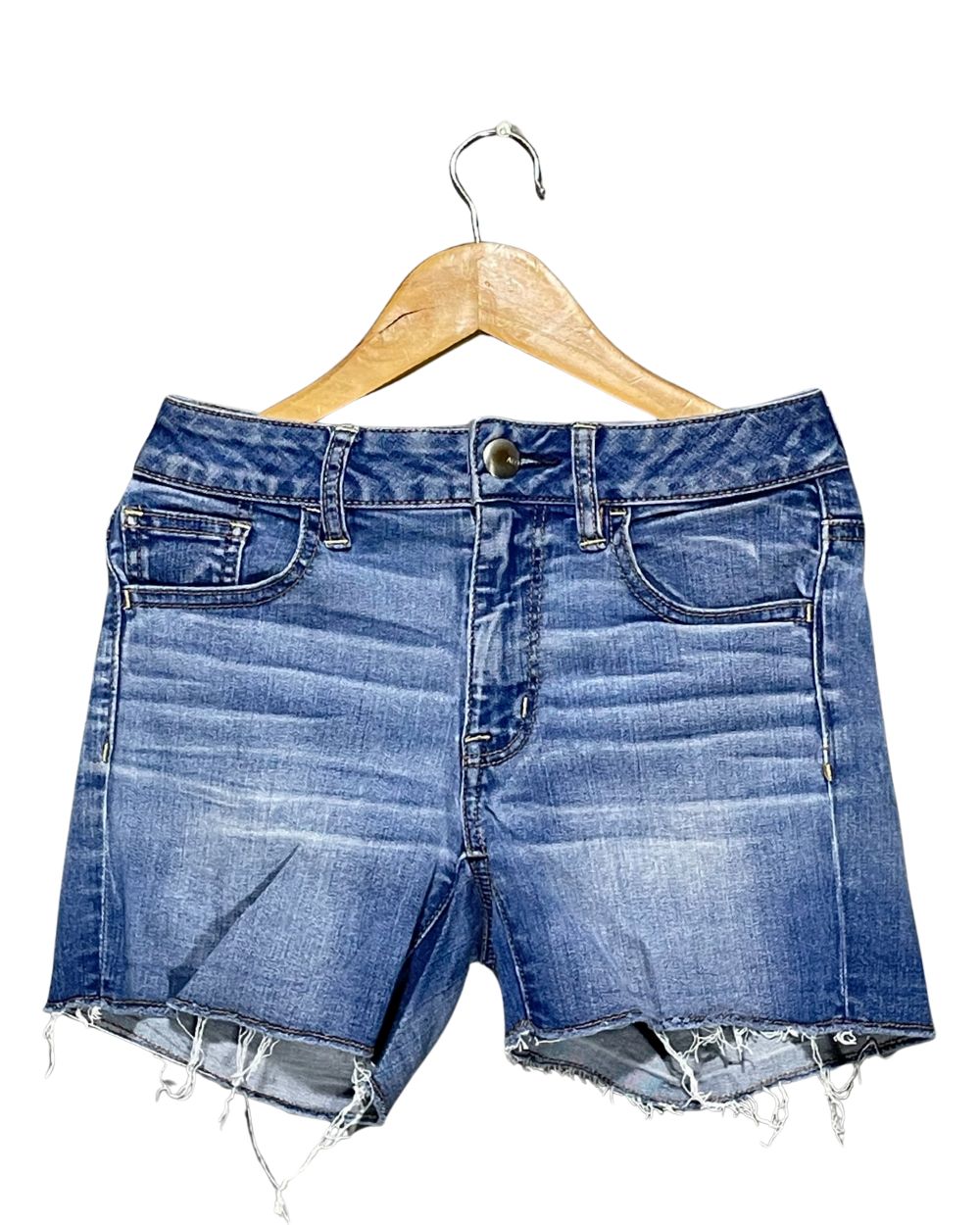 American Eagle Blue Jeans Short For Women  X Small