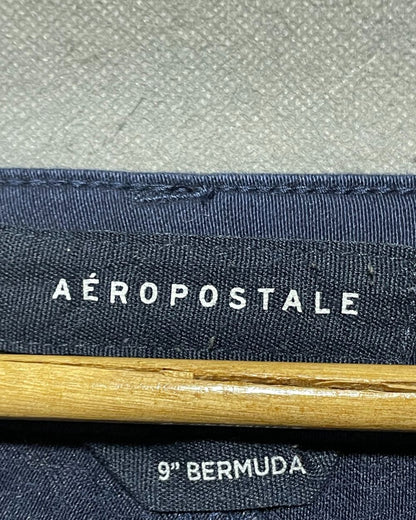 Aeropostale Blue Cotton Short For Women Small