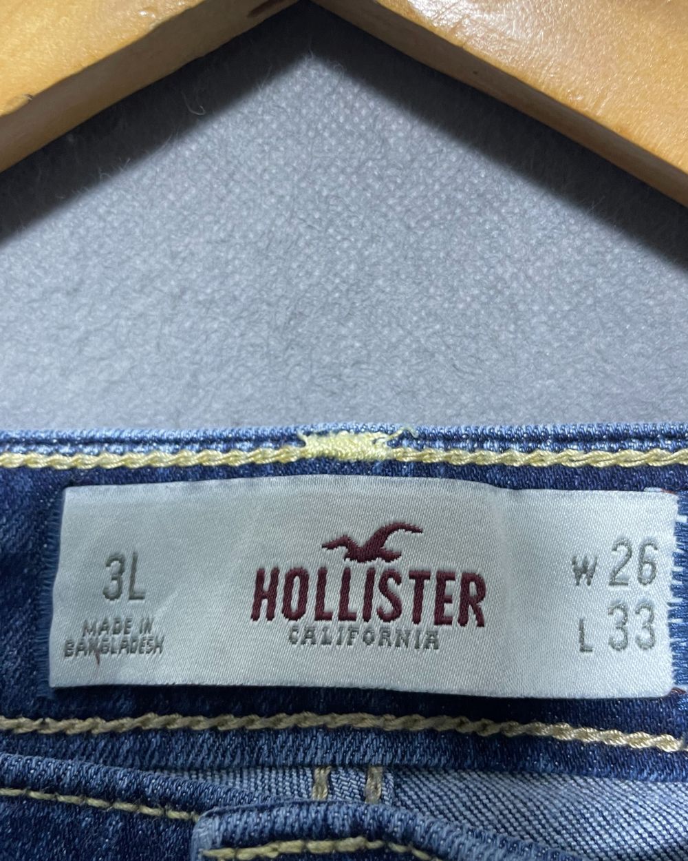 Hollister Blue Jeans For Women Medium