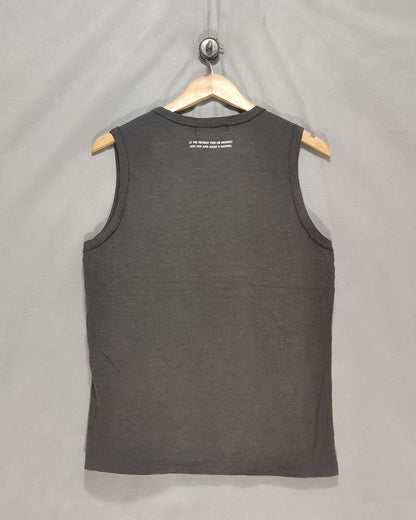 Zara Gray Cotton Vest T Shirt For Girl 14 Years