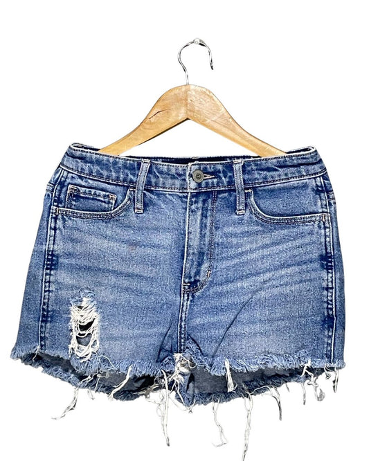 Hollister Blue Jeans Short For Women X Small