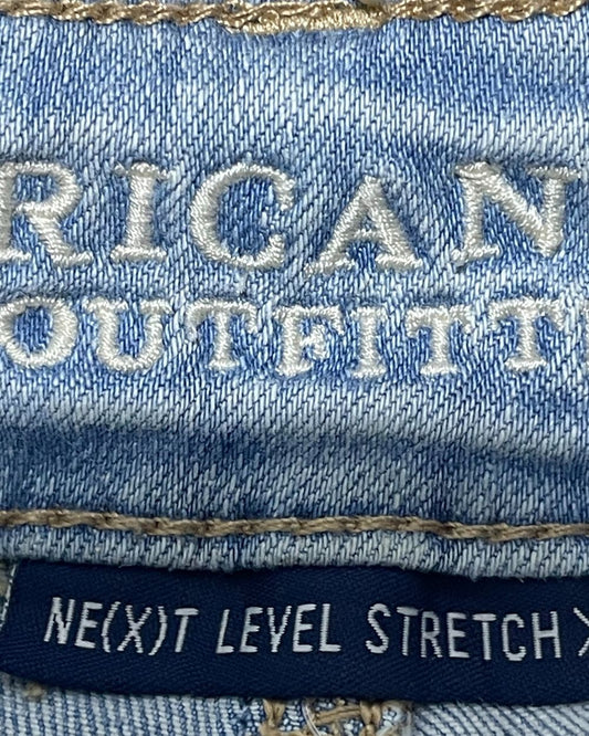 American Eagle Blue Jeans Short For Women X Small