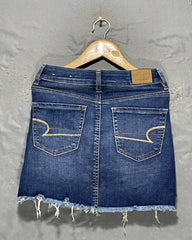 American Eagle Blue Jeans Short For Women Small