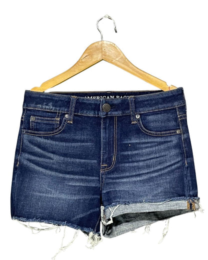 American Eagle Blue Jeans Short For Women Medium