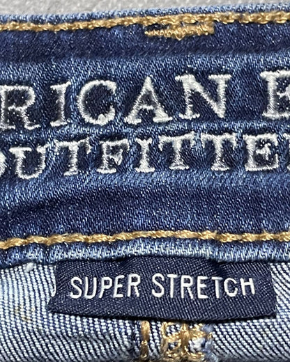 American Eagle Blue Jeans Short For Women X Small