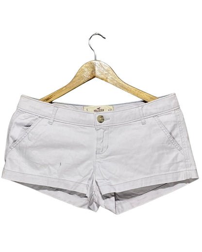 Hollister White Jeans Short For Women Large