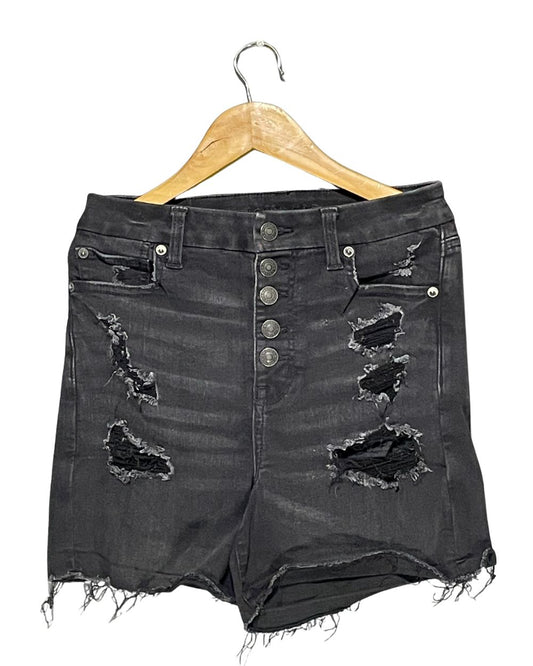 American Eagle Black Jeans Short For Women Small