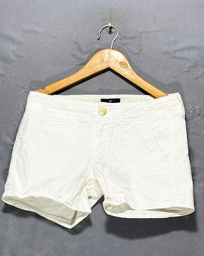 American Eagle White Jeans Short For Women Small