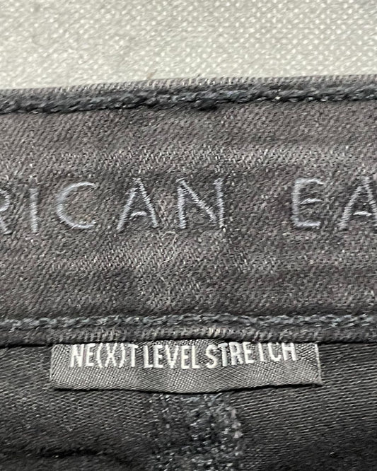 American Eagle Black Jeans Short For Women Small