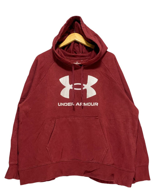 Under Armour  Maroon Hoodie For Women XX Large