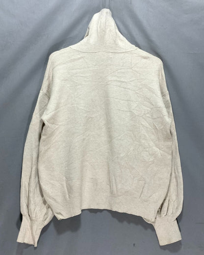 Philosophy Cream Hoodie For Women Large