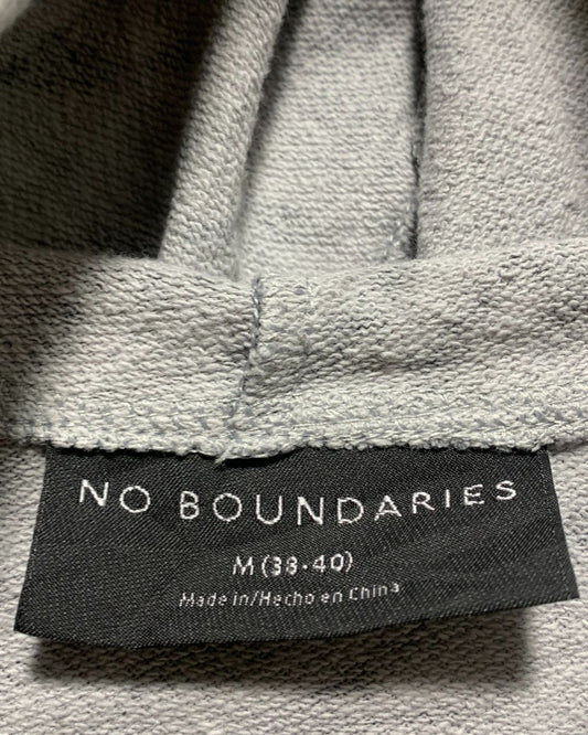 No Boundaries Gray Hoodie For Women M