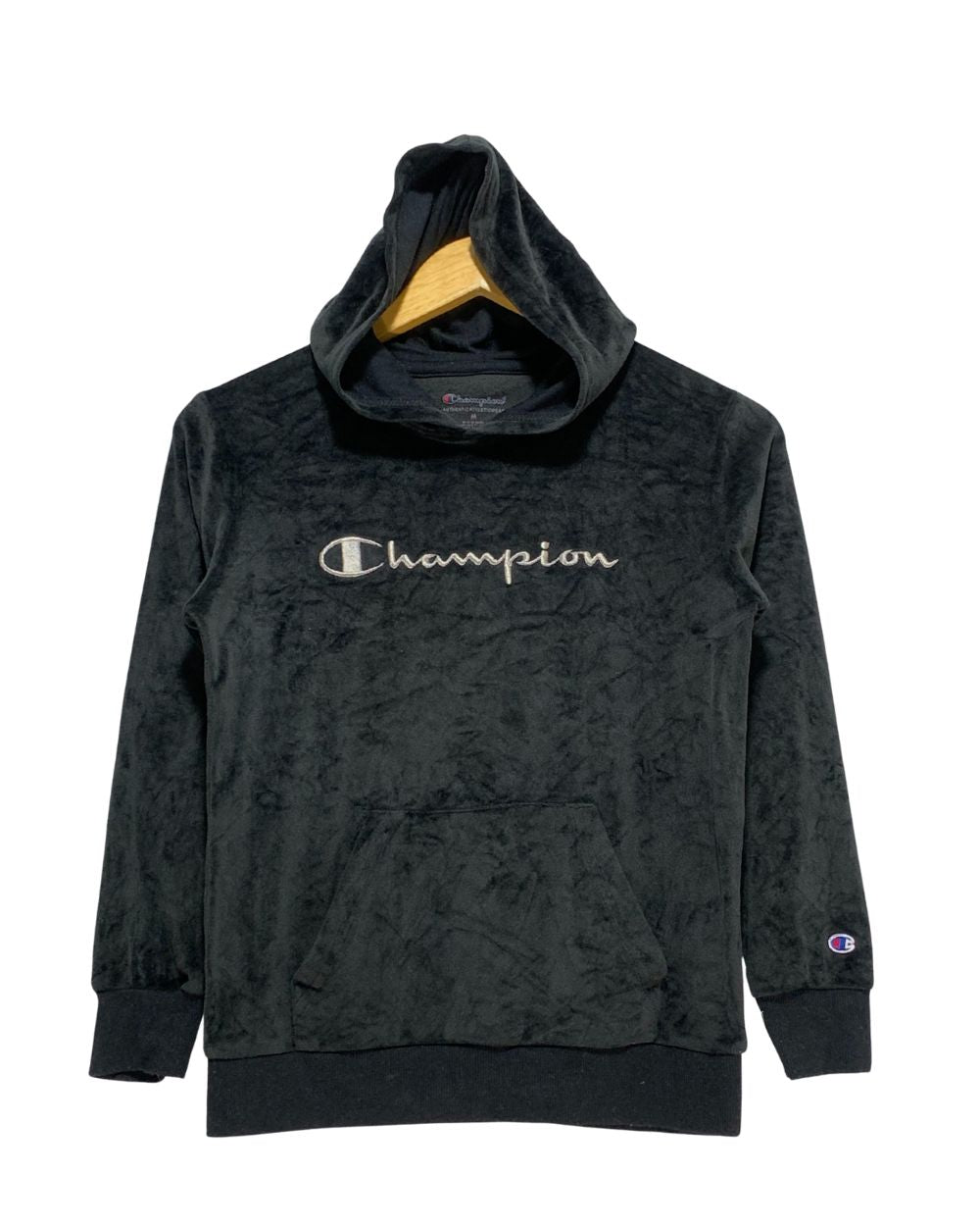 Champion Black Hoodie For Women M