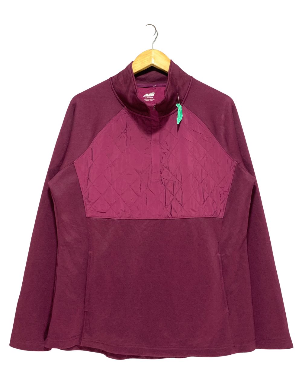 Avia Maroon Sweatshirt For Women X Large