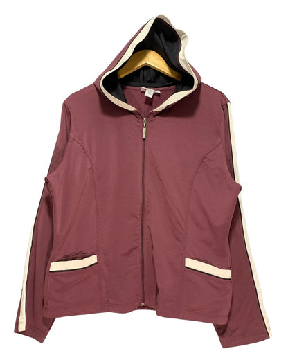 SportCo Maroon Zipper For Women X Large