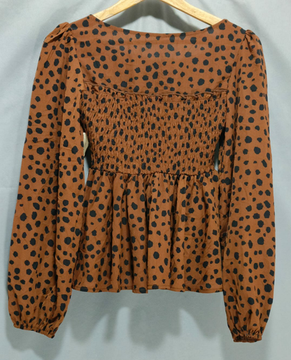 Shein Brown Colour For Woman Top S