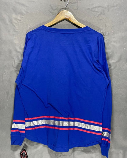 Colosseum Blue Cotton T Shirt For Women M