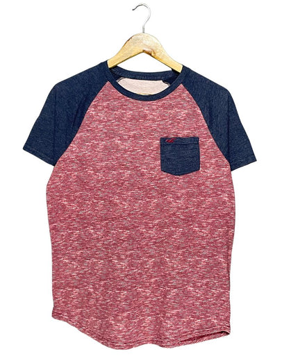 Hollister Red Cotton T Shirt For Women M