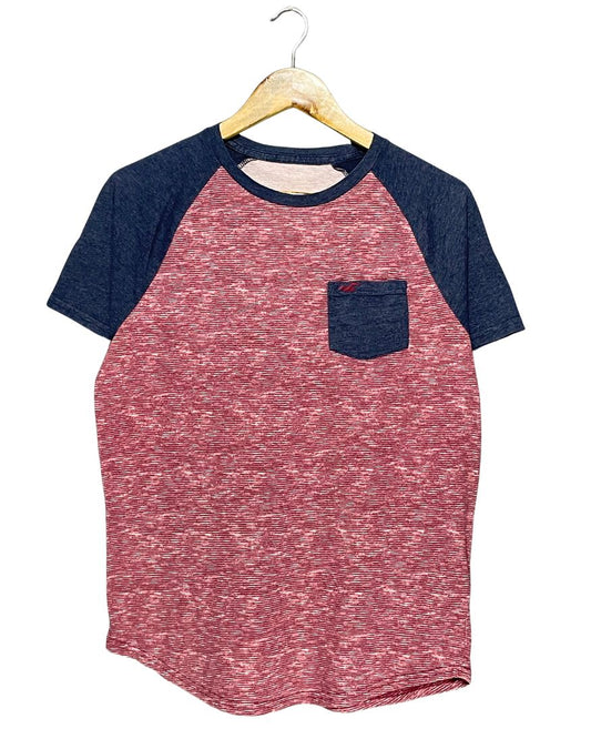 Hollister Red Cotton T Shirt For Women M
