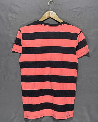 American Eagle Orange Cotton T Shirt For Women XS