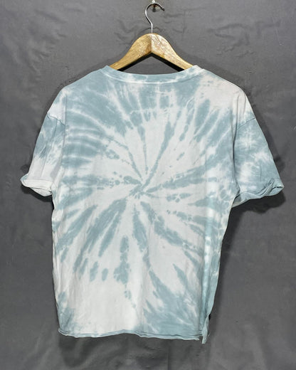 American Eagle Blue Cotton T Shirt For Women M